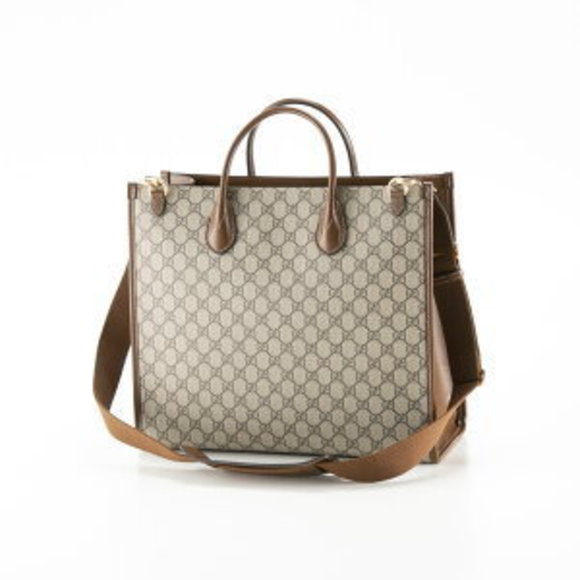 Gucci GG Supreme Interlocking GG MD Tote Bag - Picture 1 of 9